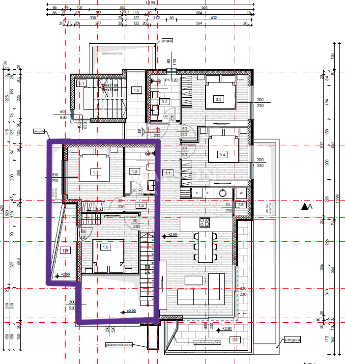 Apartma Njivice, Omišalj, 93,15m2