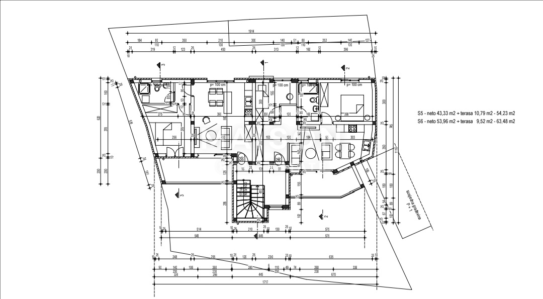 Stanovanje Ližnjan, 64m2