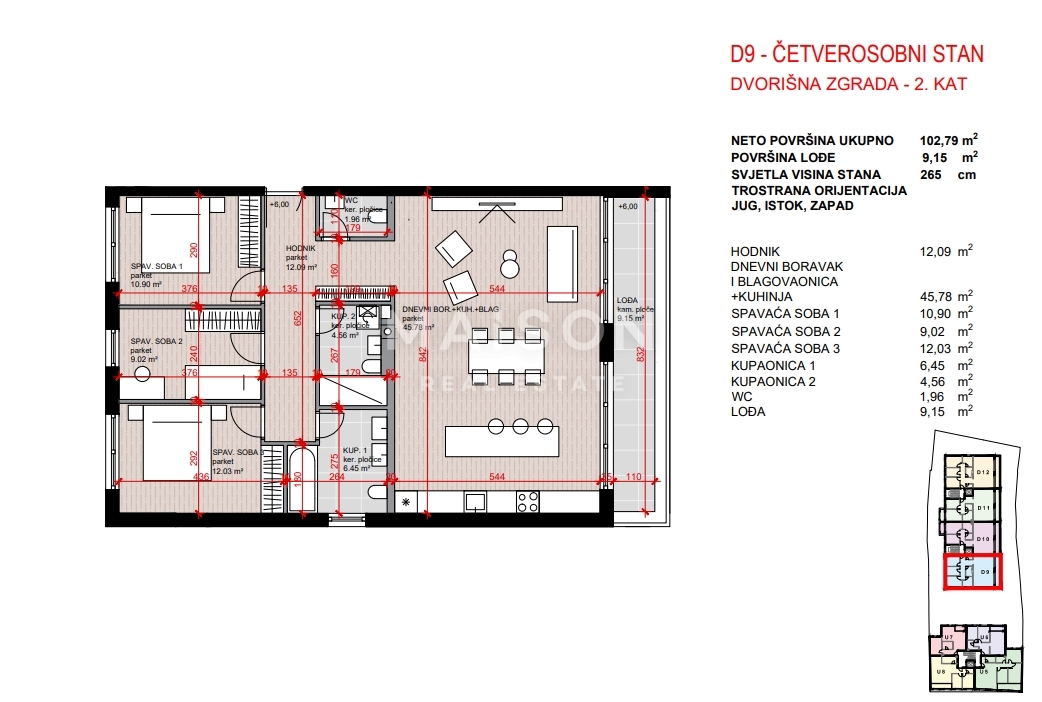 Stanovanje Maksimir, 251,71m2