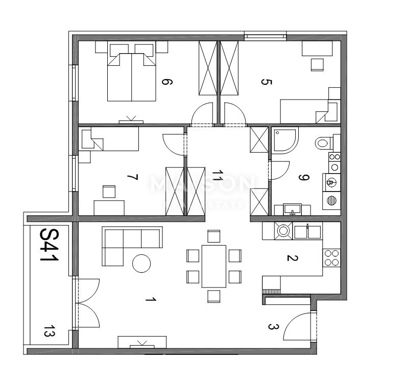 Stanovanje Klinča Sela, 5.725m2