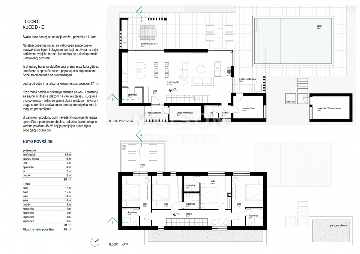 Vila Snašići, Sveta Nedelja, 2.642m2