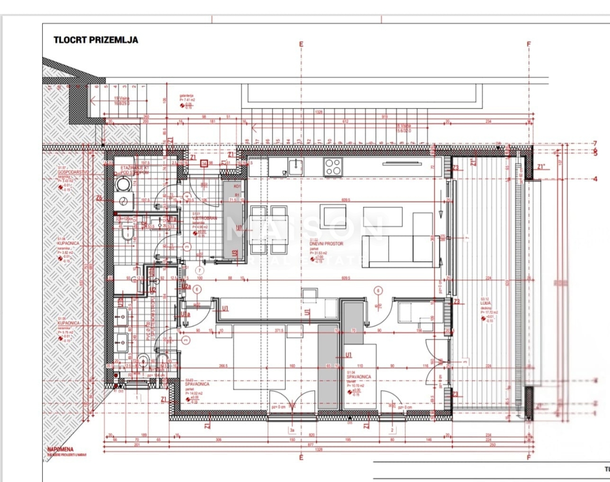 Stanovanje Gračani, Podsljeme, 96m2