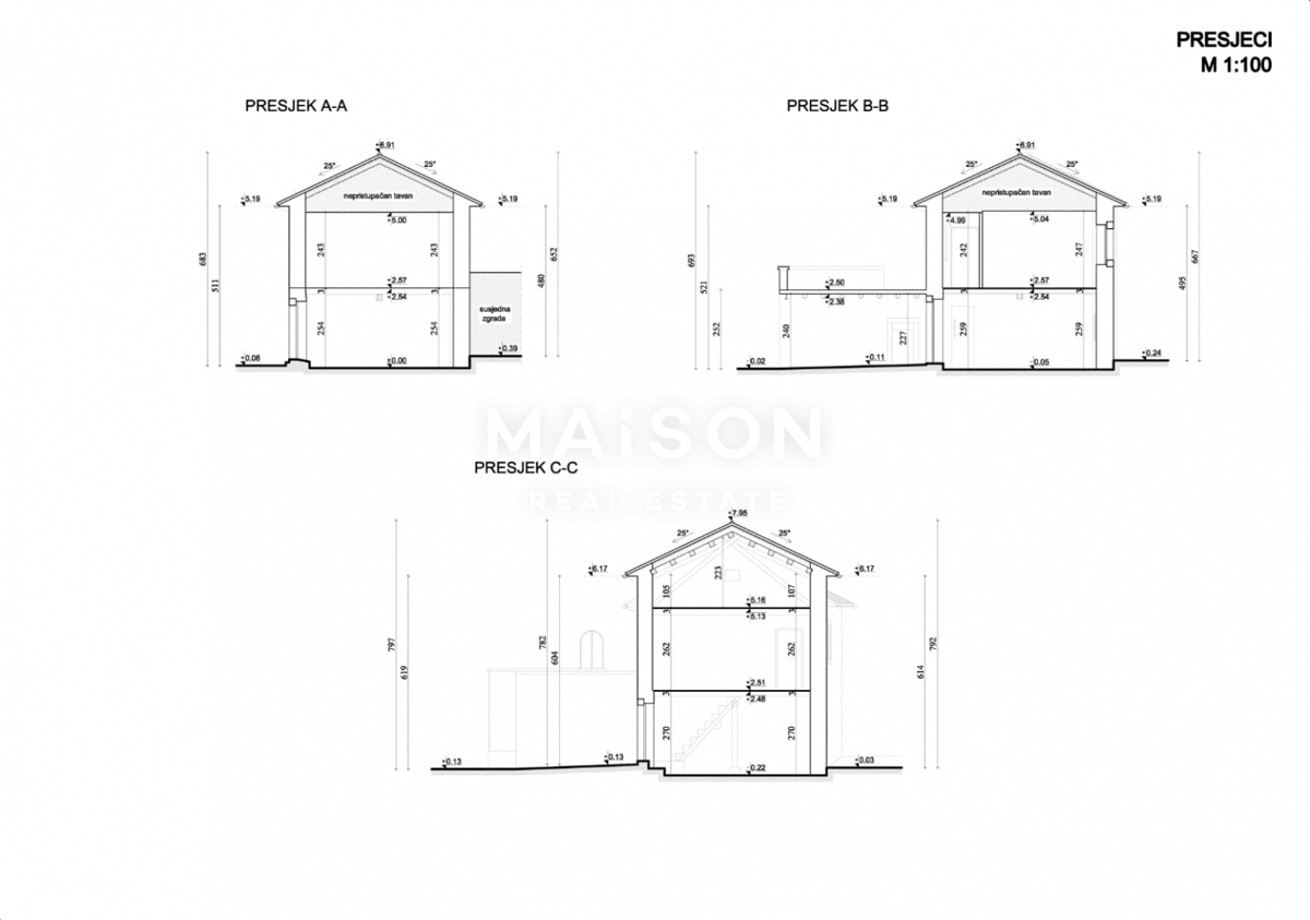 Hiša Kršanci, Žminj, 313,15m2
