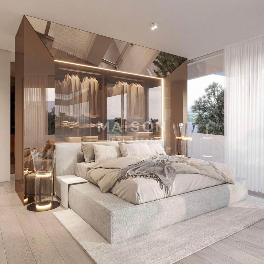 Dizajnerska Vila pri Labinu – Bazen in Panoramski Razgled