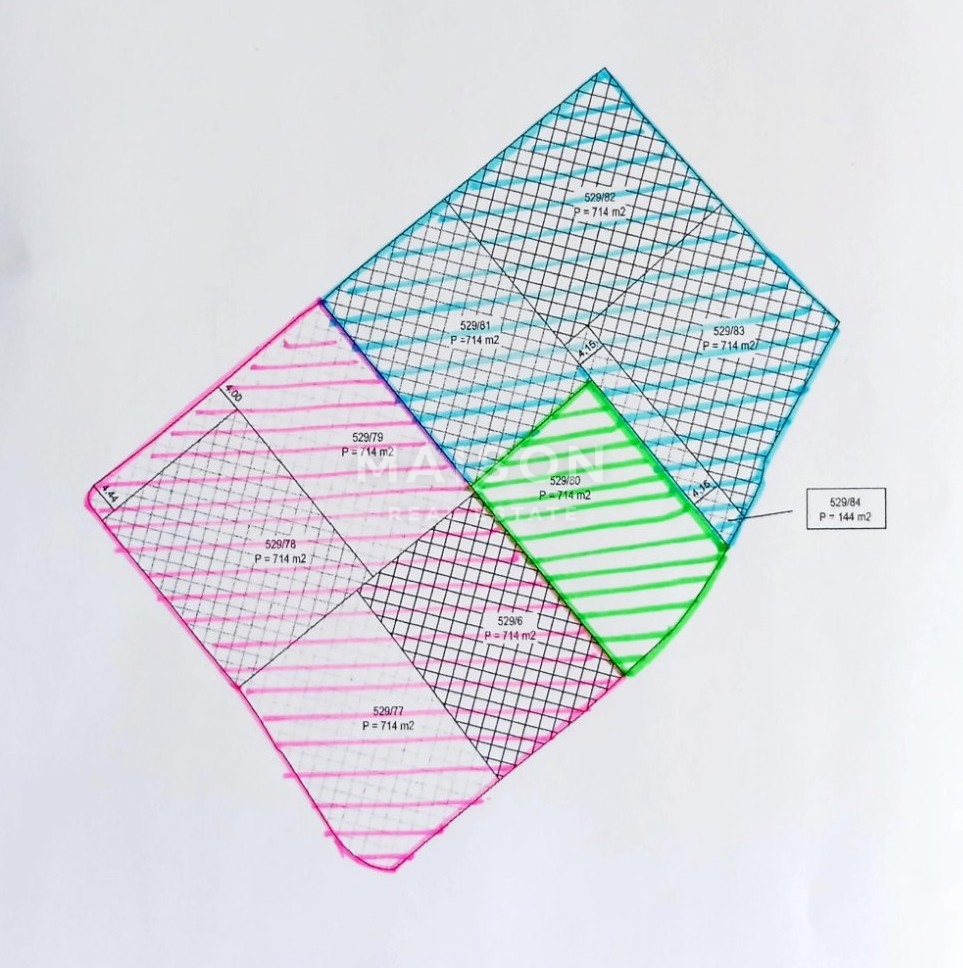 Zemljišče Novalja, 714m2