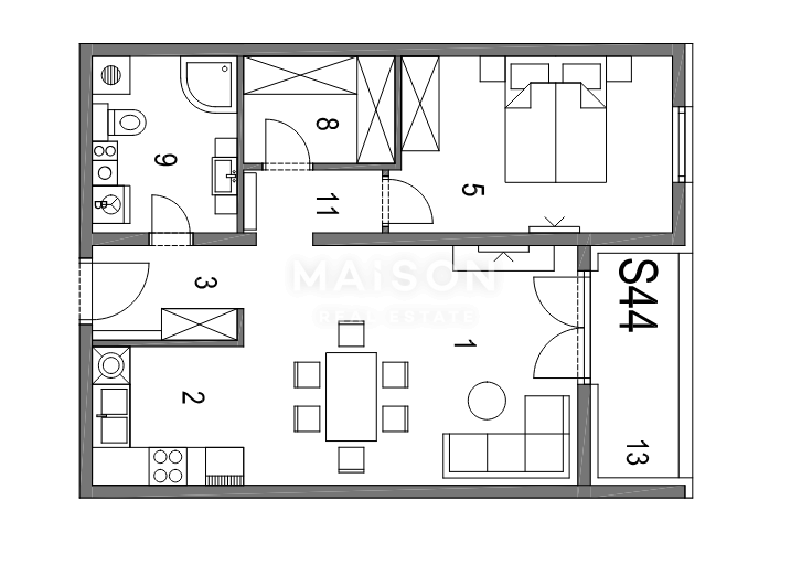Stanovanje Klinča Sela, 5.725m2