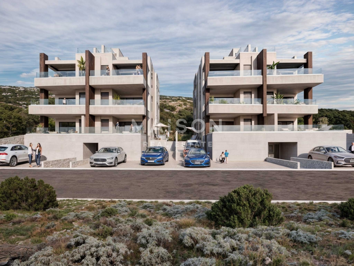 Apartma S2, Šimuni – luksuz in mediteranski mir otoka Paga