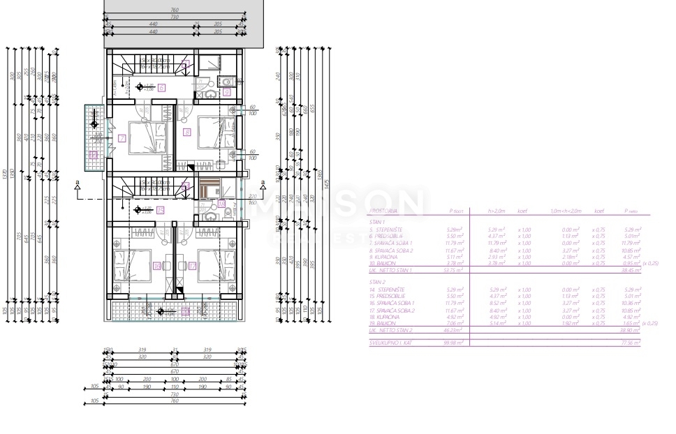Zemljište u Vratima s pravomoćnom građevinskom dozvolom