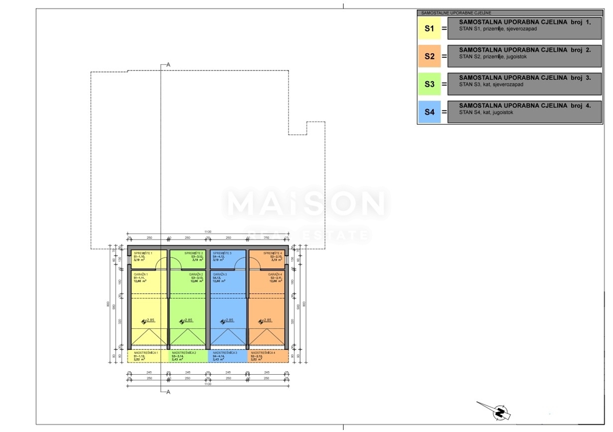 Apartma Mandre, Kolan, 99,95m2
