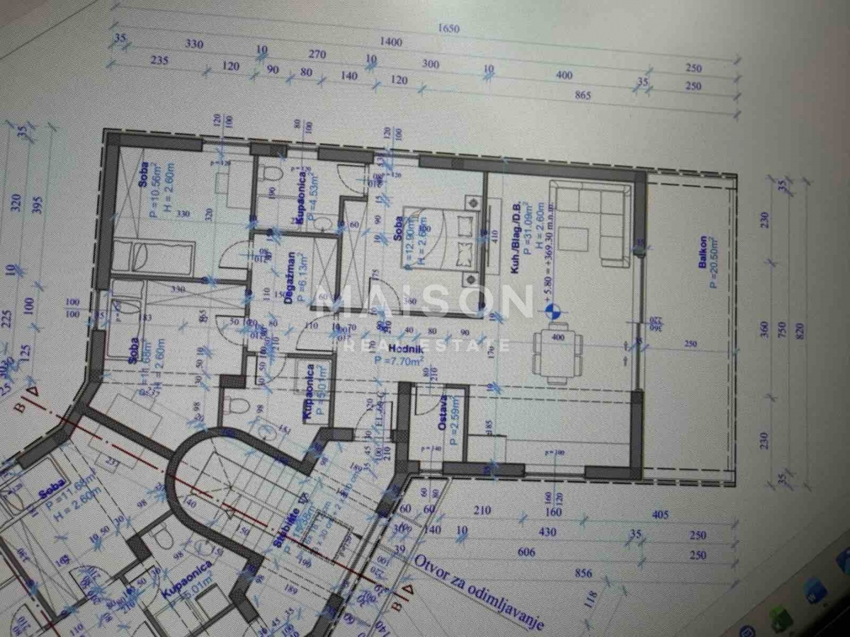 Stanovanje Marčelji, Viškovo, 92,16m2