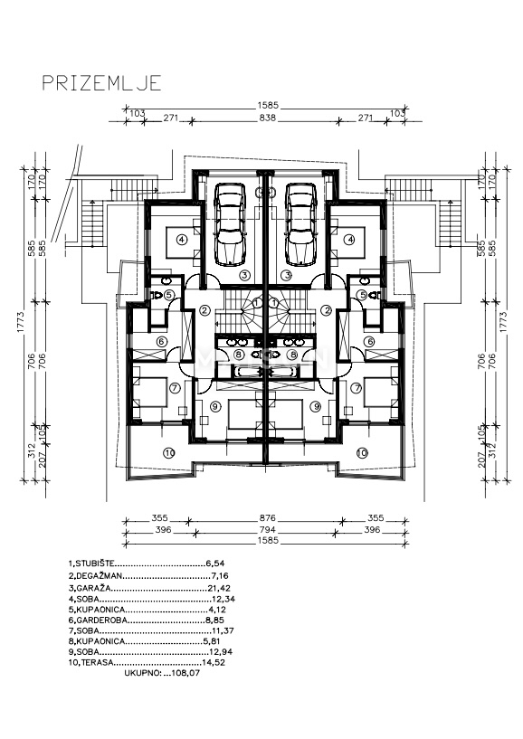 Hiša Kostrena, 191,28m2