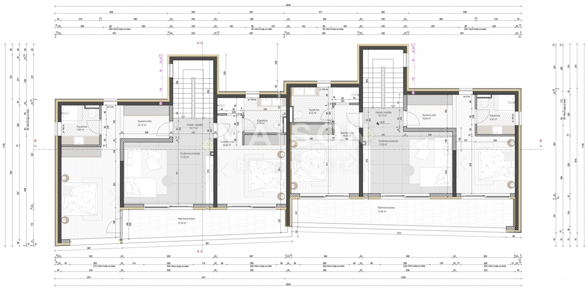 Hiša Medulin, 200m2