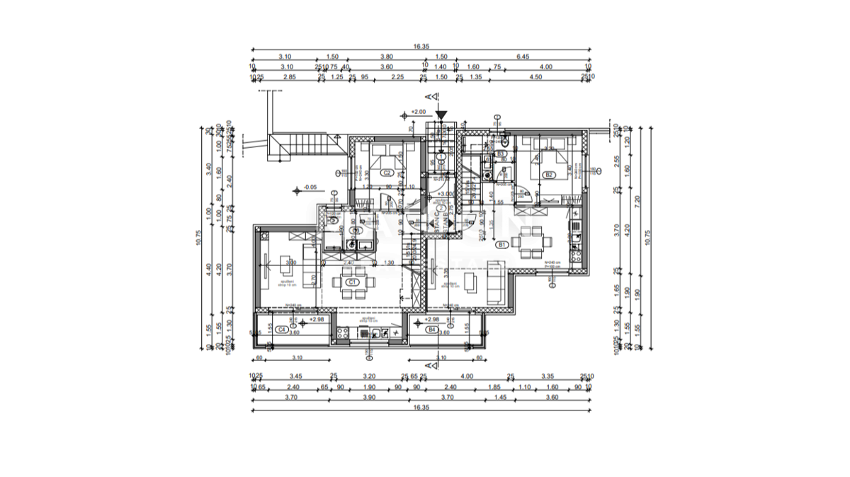 Stanovanje Oprić, Opatija - Okolica, 98,54m2