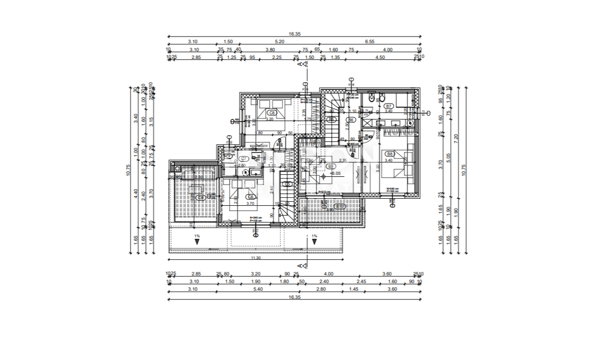Stanovanje Oprić, Opatija - Okolica, 98,54m2