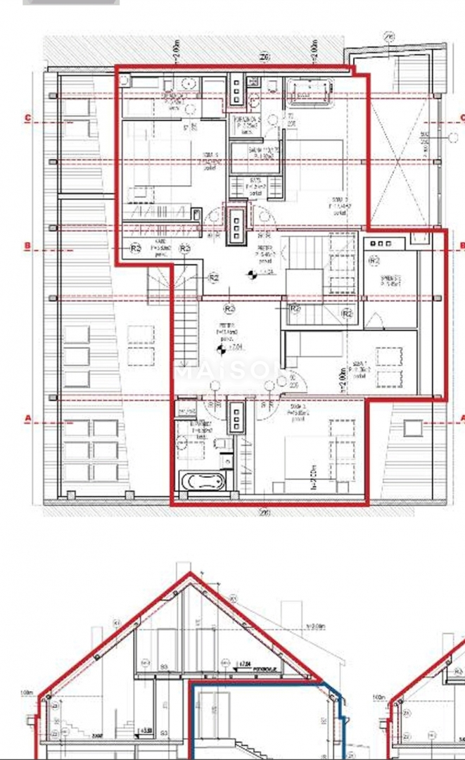 Stanovanje Britanac, Gornji Grad - Medveščak, 168,55m2