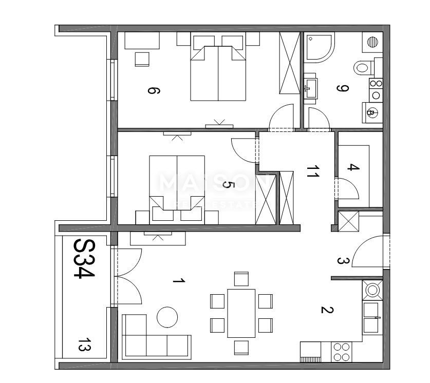 Stanovanje Klinča Sela, 5.725m2