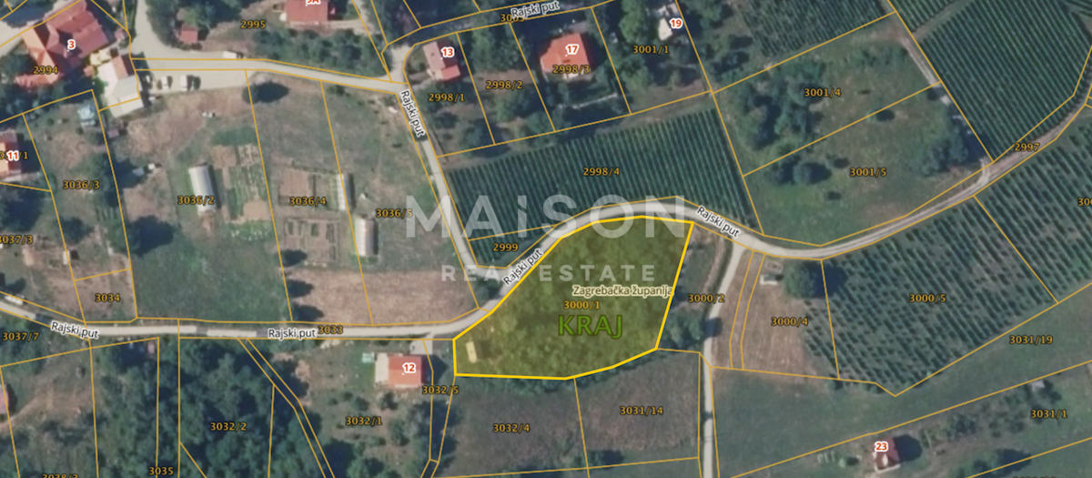 Zemljišče Hrastina, Marija Gorica, 2.884m2