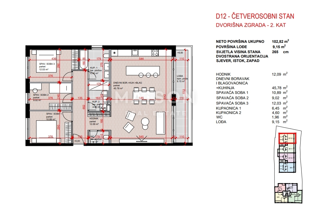 Stanovanje Maksimir, 251,71m2