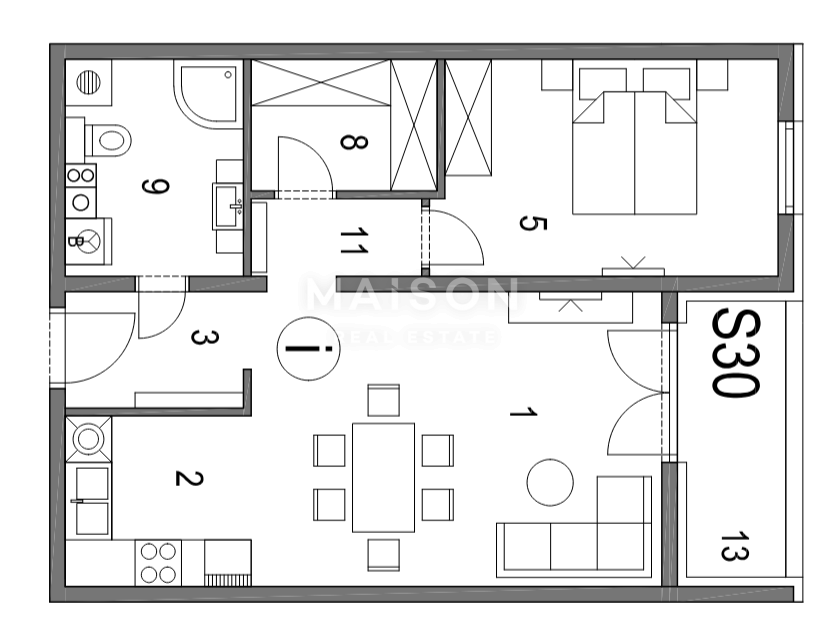 Stanovanje Klinča Sela, 5.725m2