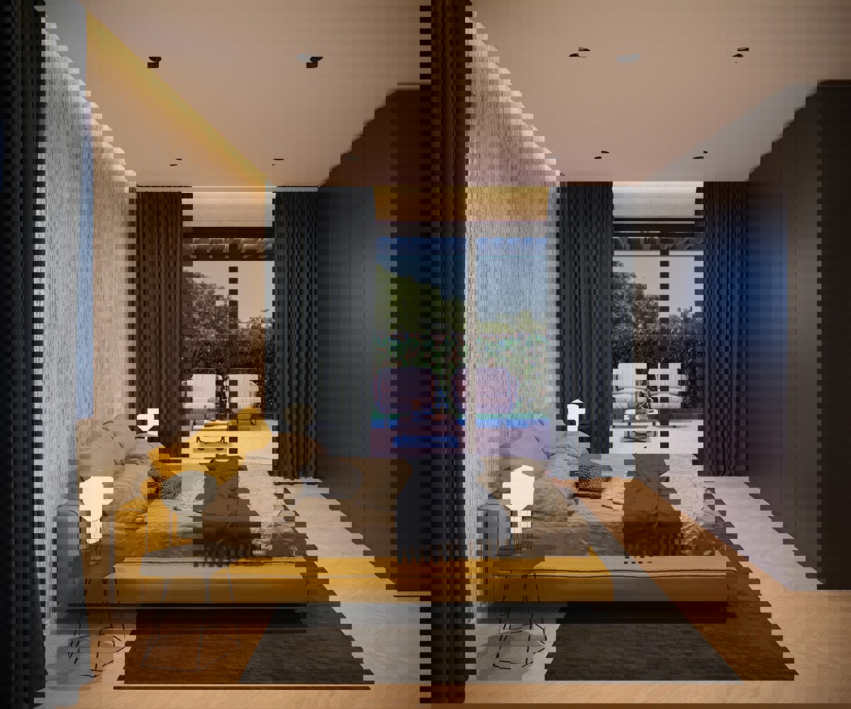 Projekt dveh hiš s pogledom na morje v bližini Fažane