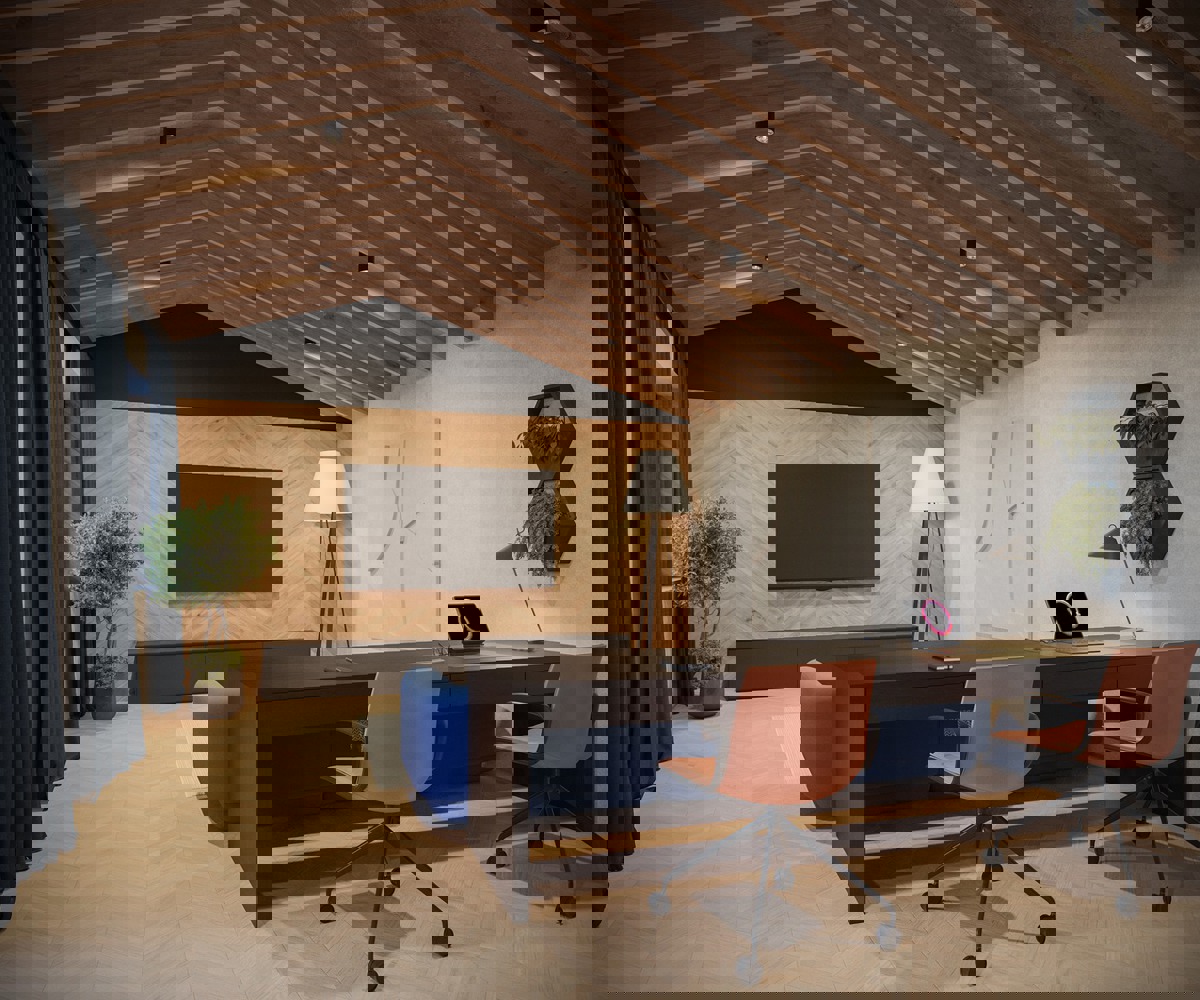 Projekt dveh hiš s pogledom na morje v bližini Fažane