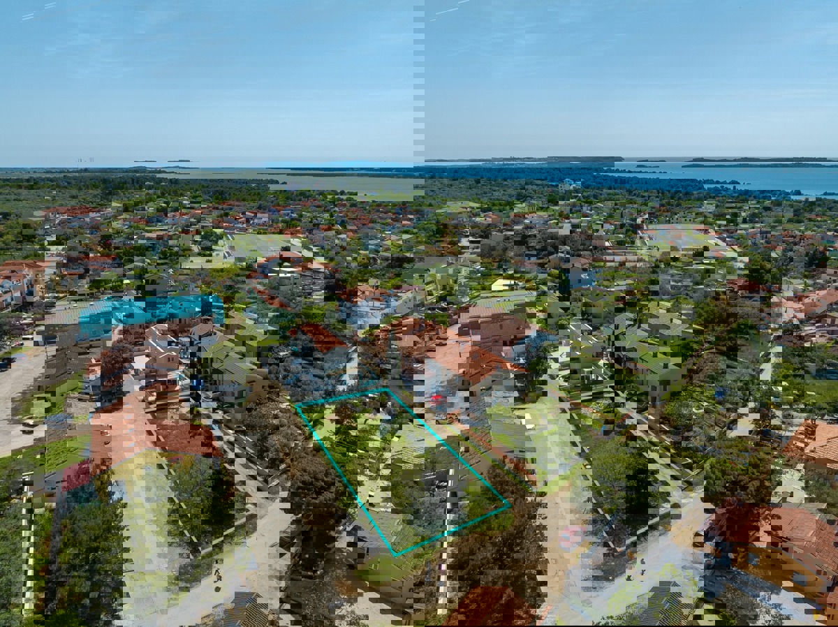 Projekt dveh hiš s pogledom na morje v bližini Fažane