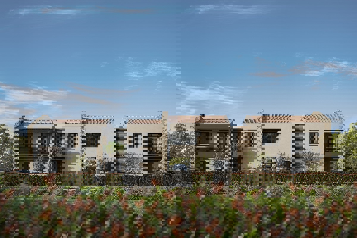 Projekt dveh hiš s pogledom na morje v bližini Fažane