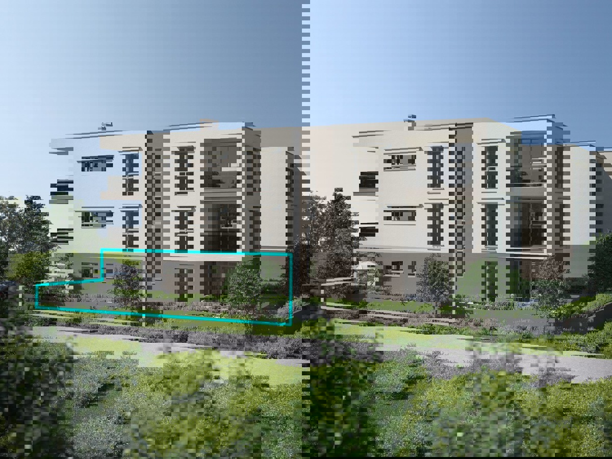 Apartma z zasebnim vrtom, blizu plaže (A1)