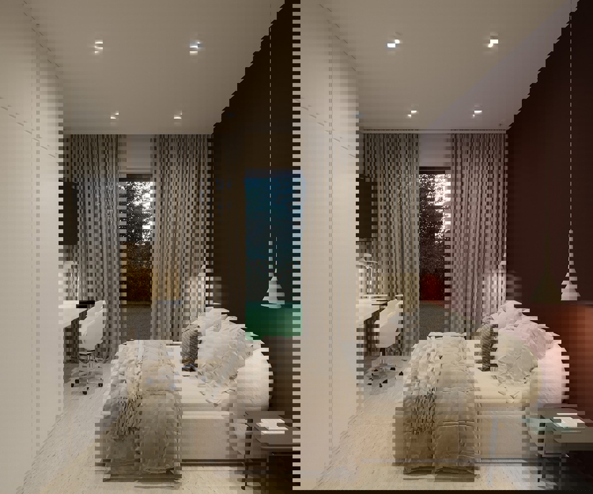 Apartma z zasebnim vrtom, blizu plaže (A1)