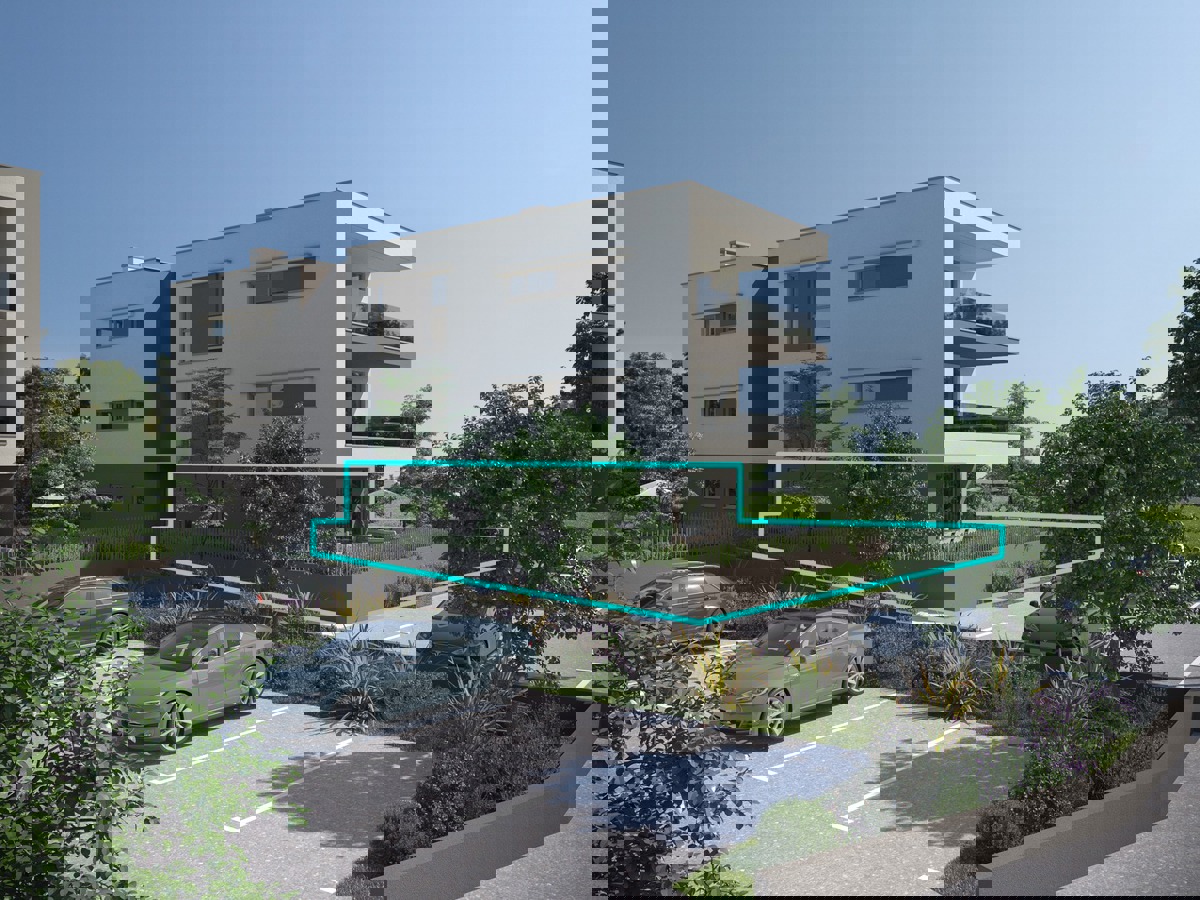 Apartma z zasebnim vrtom, blizu plaže (A1)