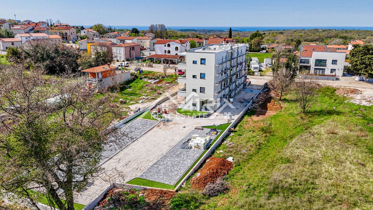 Okolica Poreča, dvosobno stanovanje v prvem nadstropju, dvigalo