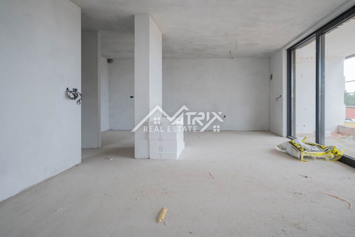 Pula, dvosobna stanovanja s teraso 79–89 m²