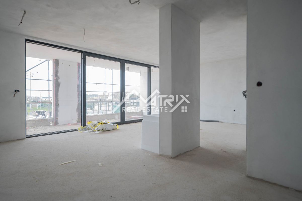 Pula, dvosobna stanovanja s teraso 79–89 m²