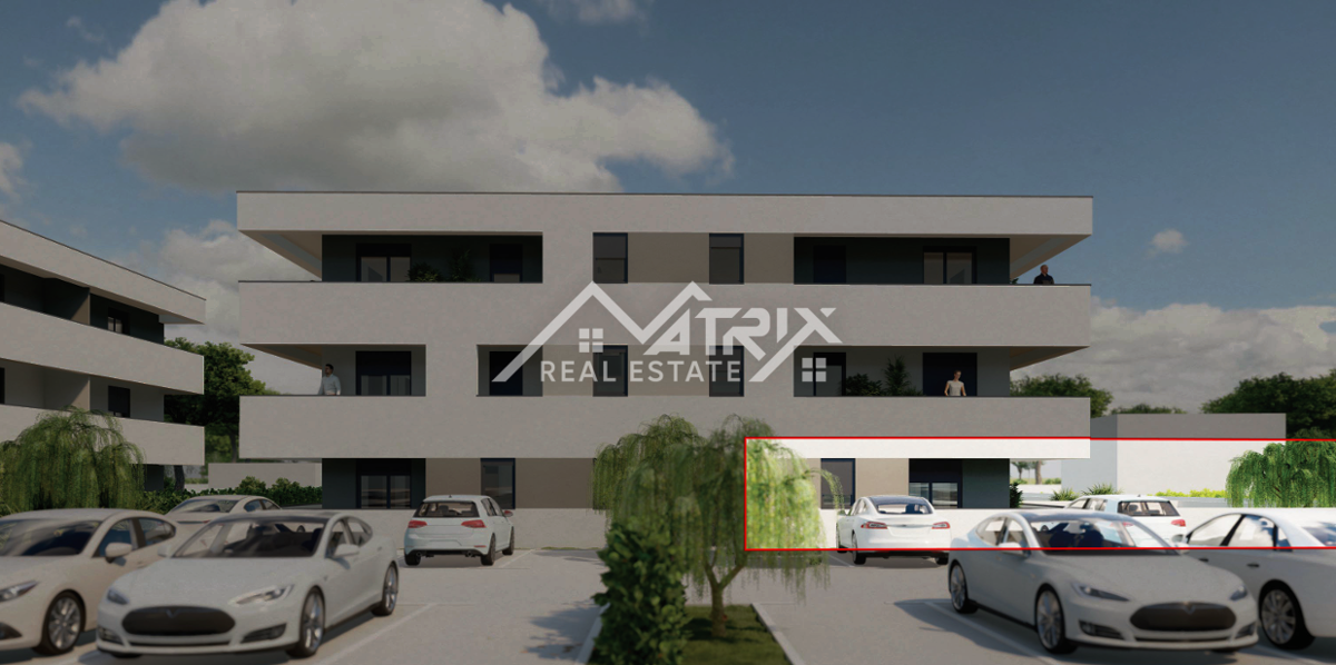 Območje Pule, stanovanje s teraso in vrtom v novogradnji