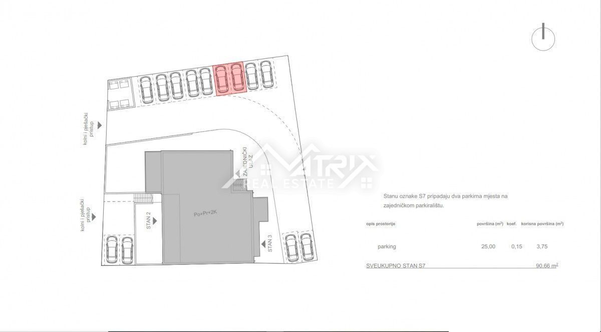 Novigrad, stanovanje s prekrasnim pogledom le 500 m od morja