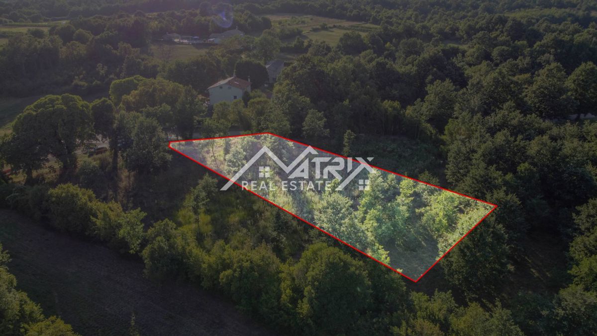 Barban okolica, zazidljivo zemljišče v mirni vasi