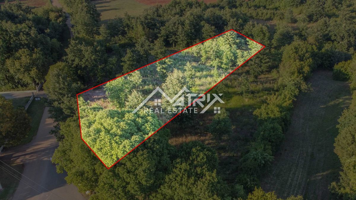 Barban okolica, zazidljivo zemljišče v mirni vasi