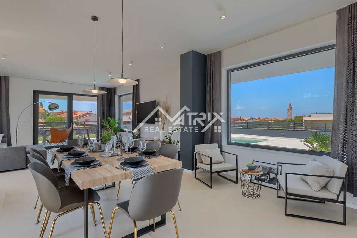 Fažana okolica, Moderna hiša z bazenom blizu morja!