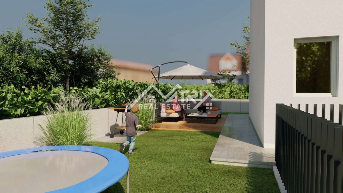 Poreč, moderna novogradnja v bližini morja in centra mesta