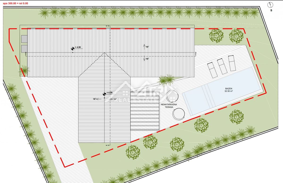 Poreč okolica, moderna pritlična hiša z ogrevanim bazenom