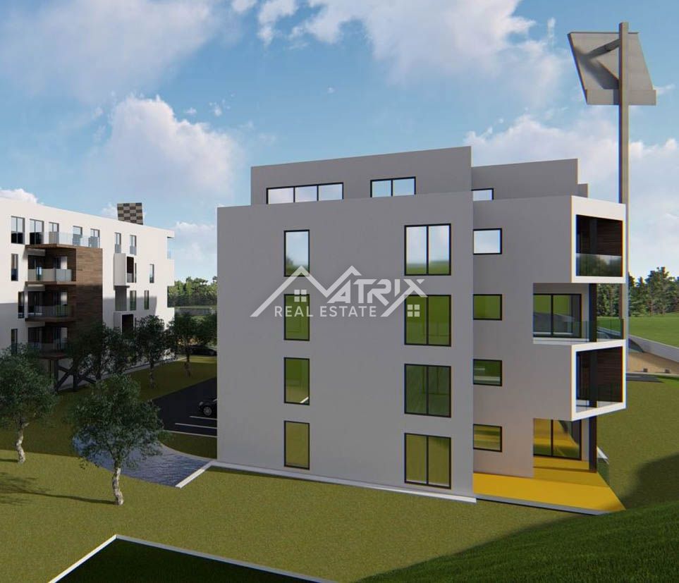Pula, enosobna stanovanja z ložo 54–55 m²
