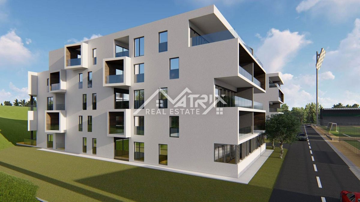 Pula, enosobna stanovanja z ložo 54–55 m²