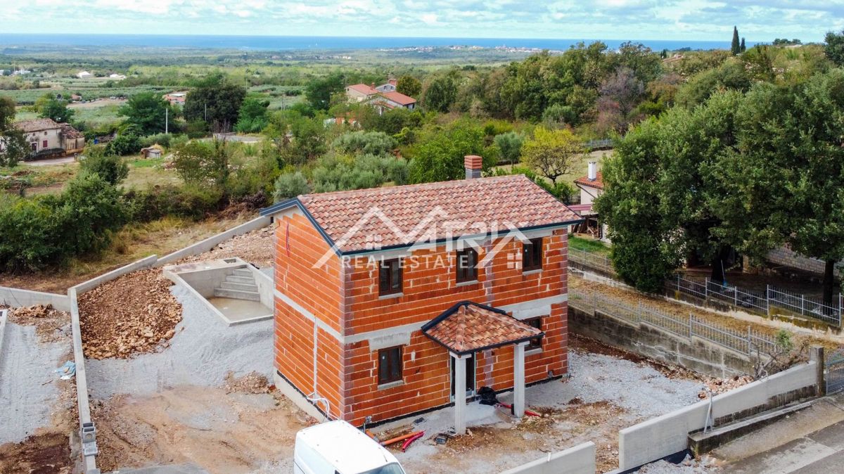 Okolica Poreča, istrska vila z odprtim pogledom na morje