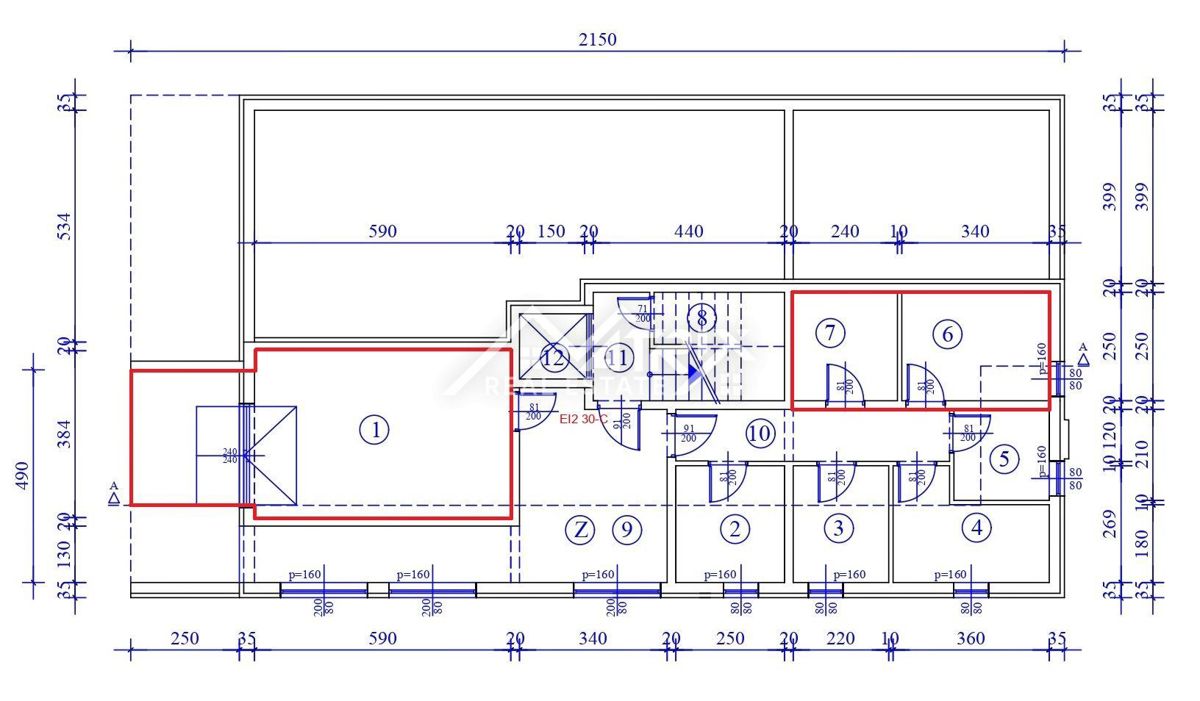 Poreč, penthouse s strešno teraso in pogledom na morje
