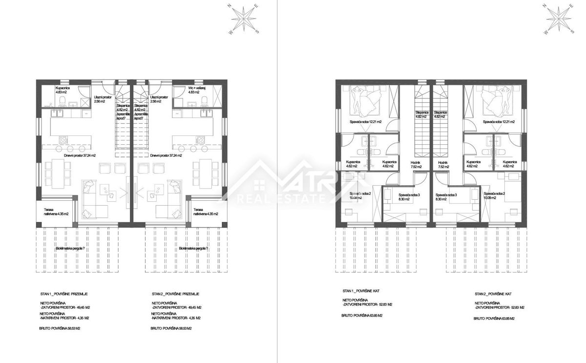 Hiša Poreč, 117,66m2