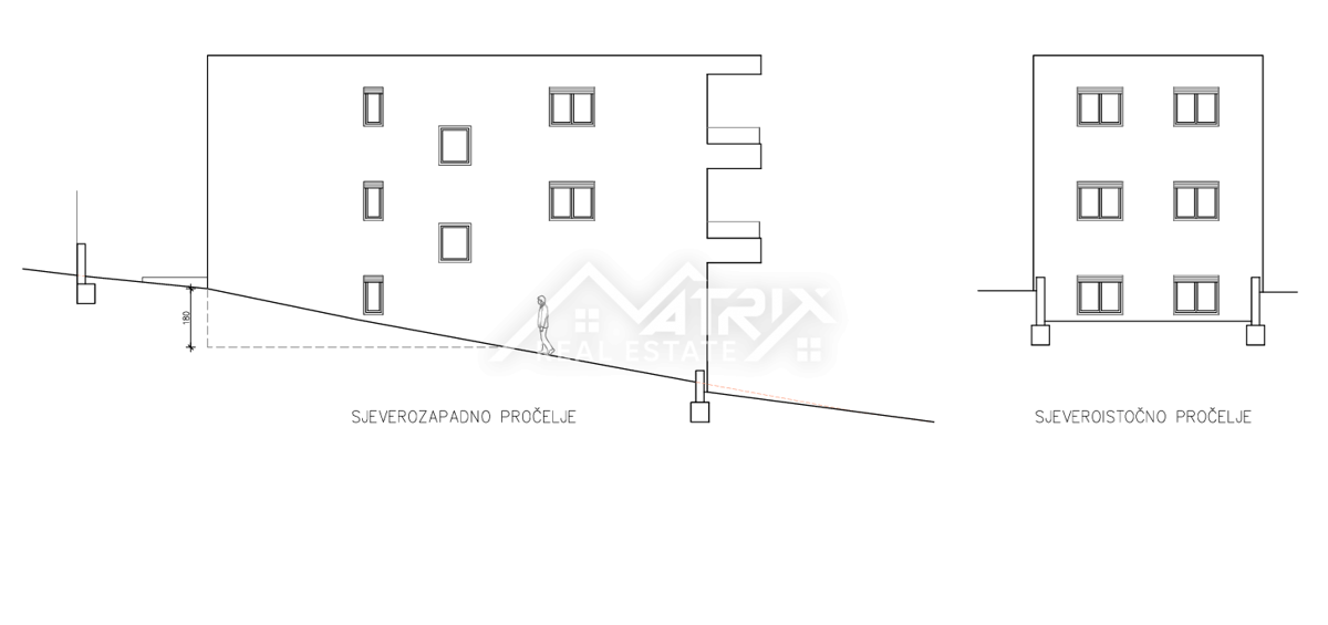 Medulin, stan v pritličju z vrtom, prvi vrsti do morja