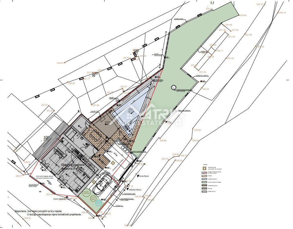 Buj okolica– kamnita hiša s panoramskim razgledom, gradbenim dovoljenjem in projektom za prenovo