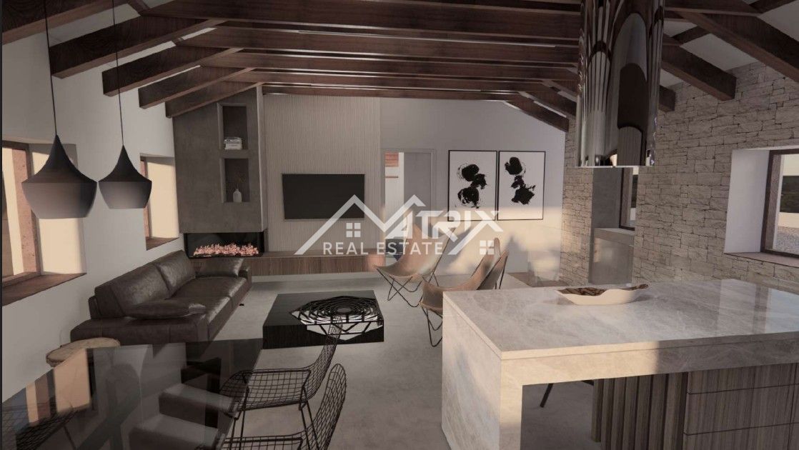 Buj okolica– kamnita hiša s panoramskim razgledom, gradbenim dovoljenjem in projektom za prenovo