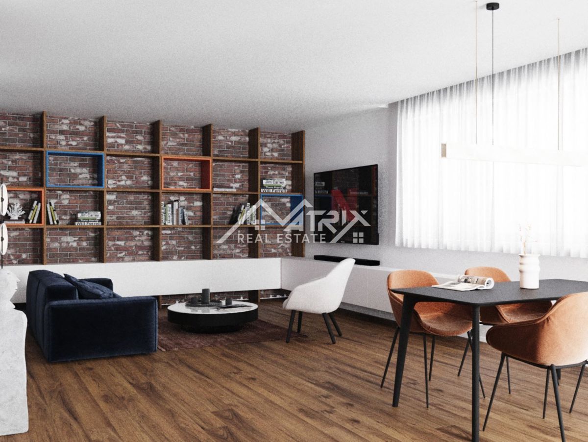 Okolica Rovinja, Prostorno privlačno stanovanje v novi stavbi na dobri lokaciji