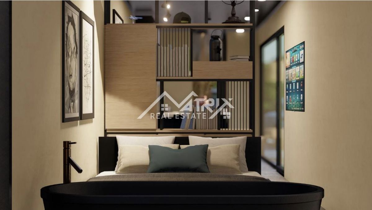 Marčana okolica, Modularna hiša z bazenom in teraso